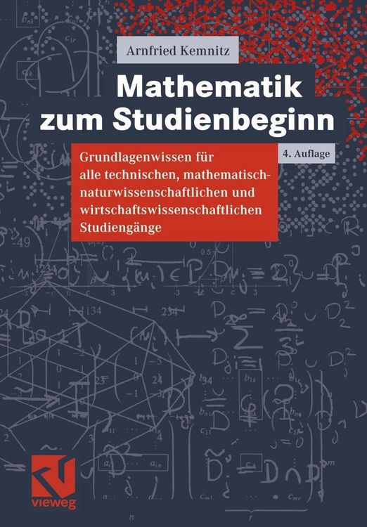 Produktbild: Mathematik zum Studienbeginn