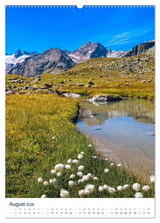 Produktbild: Sommer in &Ouml;sterreich - sonnige Tage in den Bergen (Wandkalender 2026 DIN A2 hoch), CALVENDO Monatskalender
