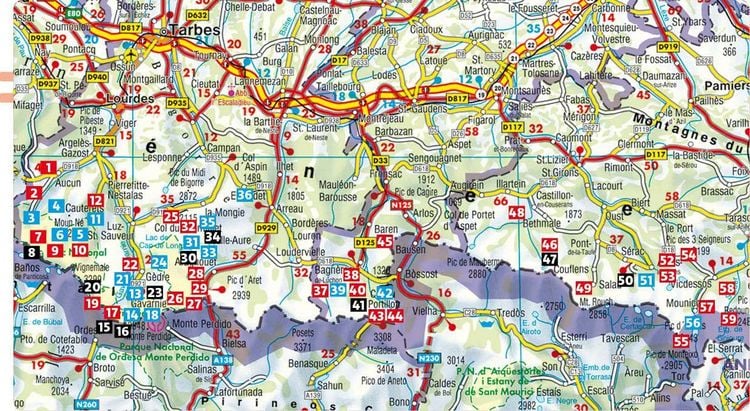Produktbild: ROTHER Wanderf&uuml;hrer Pyren&auml;en Nord - Franz&ouml;sische Zentralpyren&auml;en