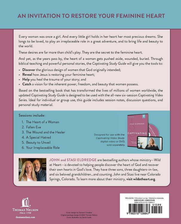 Produktbild: The Captivating Bible Study Guide, Updated Edition