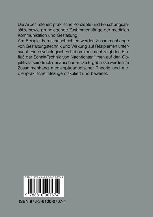 Produktbild: Information und Gestaltung