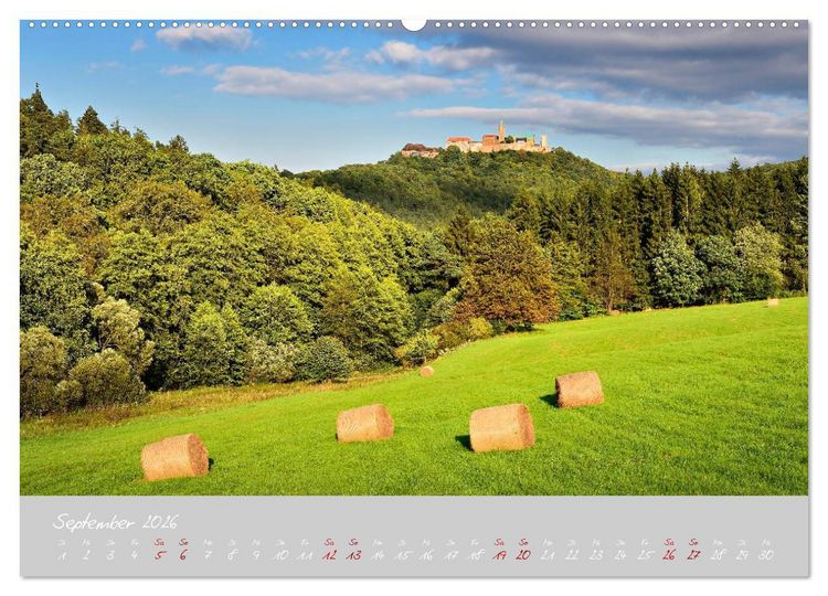 Produktbild: Th&uuml;ringer Wald Das Gr&uuml;ne Herz Deutschlands (hochwertiger Premium Wandkalender 2026 DIN A2 quer), Kunstdruck in Hochglanz