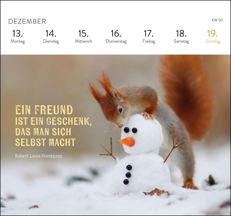Produktbild: Postkartenkalender 2027: Kleine Gl&uuml;cksbringer f&uuml;r dein Jahr