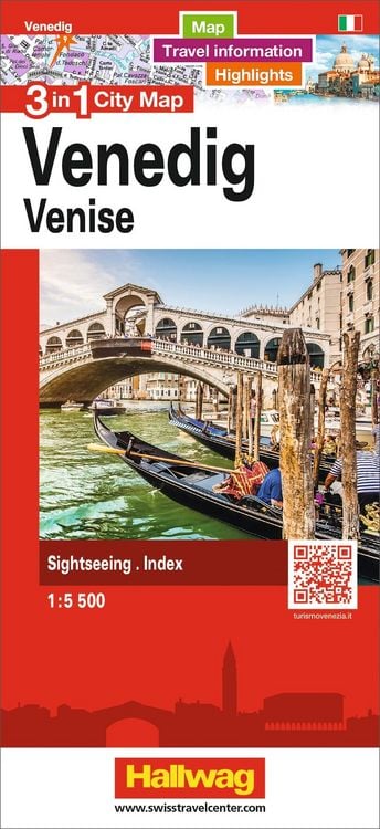 Produktbild: Hallwag Stadtplan Venedig
