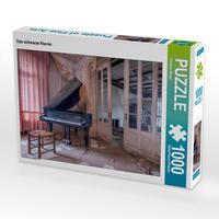 Produktbild: CALVENDO Puzzle Das schwarze Klavier 1000 Teile Lege-Gr&ouml;&szlig;e 64 x 48 cm Foto-Puzzle Bild von Christian Ringer