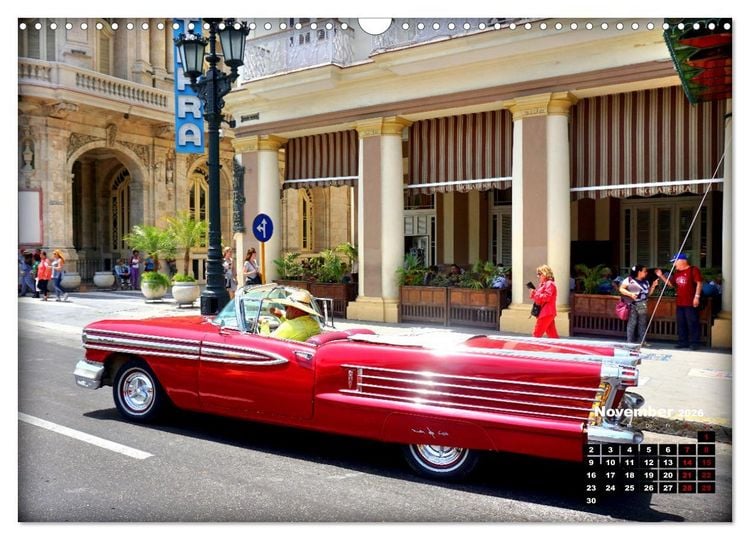 Produktbild: Der rote Star . Oldsmobile Starfire 98 (Wandkalender 2026 DIN A3 quer), CALVENDO Monatskalender