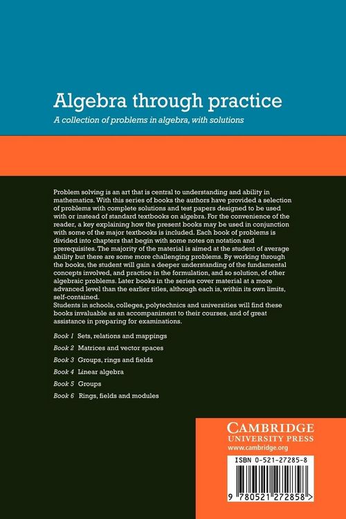 Produktbild: Algebra Through Practice