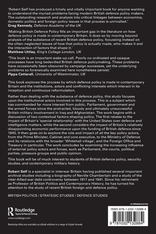 Produktbild: Making British Defence Policy