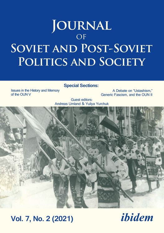 Produktbild: Journal of Soviet and Post-Soviet Politics and Society
