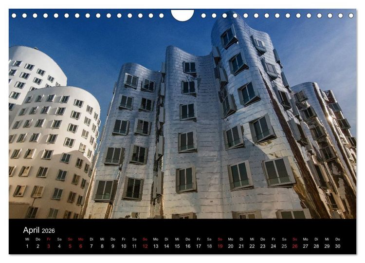 Produktbild: D&uuml;sseldorf - Impressionen (Wandkalender 2026 DIN A4 quer), CALVENDO Monatskalender
