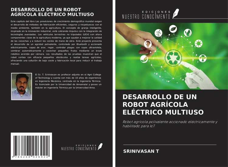 Produktbild: Desarrollo De Un Robot Agr&iacute;cola El&eacute;ctrico Multiuso