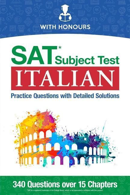 Produktbild: SAT Subject Test Italian: Practice Questions with Detailed Solutions