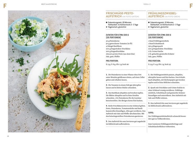 Produktbild: Brot & Aufstriche von A&ndash;Z