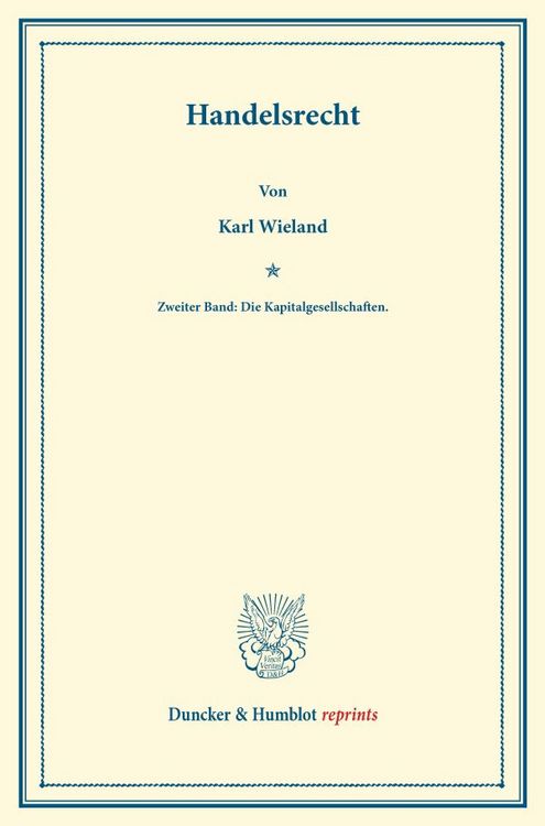 Produktbild: Handelsrecht.