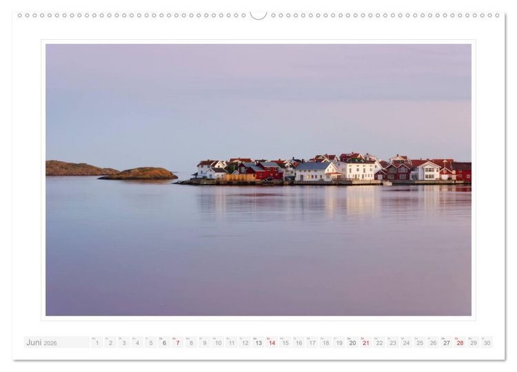 Produktbild: Bohusl&auml;n. Sk&auml;rhamn - R&ouml;nn&auml;ng - Marstrand (Wandkalender 2026 DIN A2 quer), CALVENDO Monatskalender