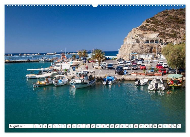 Produktbild: Kreta &ndash; Zwischen Bergen, Buchten und Geschichte (hochwertiger Premium Wandkalender 2027 DIN A2 quer), Kunstdruck in Hochglanz