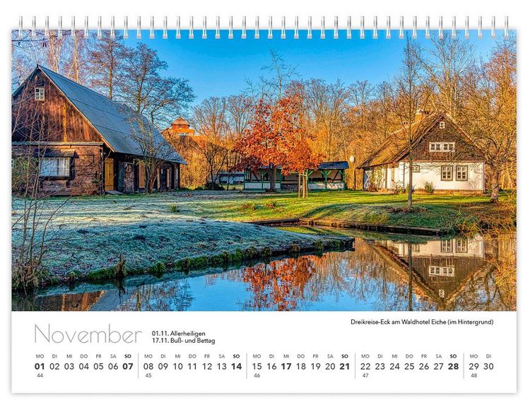 Produktbild: Kalender Spreewald kompakt - Peter Becker 2027