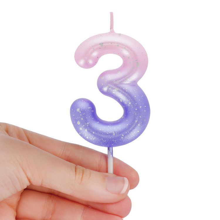Produktbild: Legami Geburtstagskerze - Happy Birthday - Pink - 3
