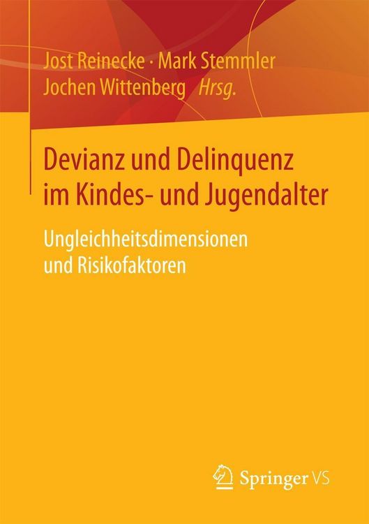 Produktbild: Devianz und Delinquenz im Kindes- und Jugendalter