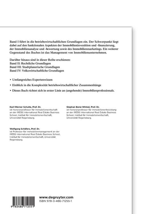 Produktbild: Immobilien&ouml;konomie