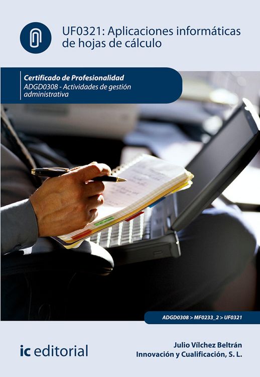 Produktbild: Aplicaciones inform&aacute;ticas de hojas de c&aacute;lculo. ADGD0308