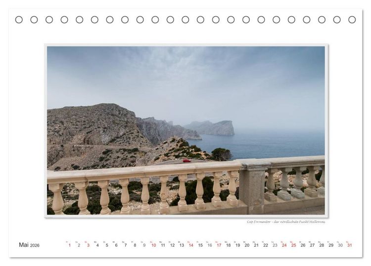 Produktbild: Emotionale Momente: Mallorca Best of (Tischkalender 2026 DIN A5 quer), CALVENDO Monatskalender