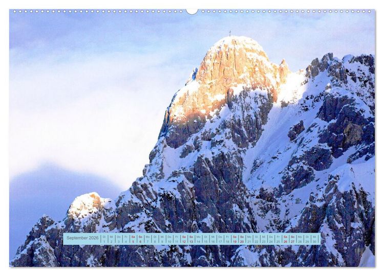 Produktbild: Mittenwald rundherum ein Wintertraum (hochwertiger Premium Wandkalender 2026 DIN A2 quer), Kunstdruck in Hochglanz