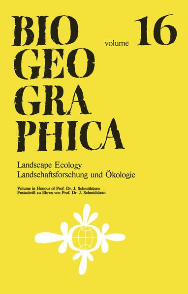 Produktbild: Landscape Ecology/Landschaftsforschung und &Ouml;kologie