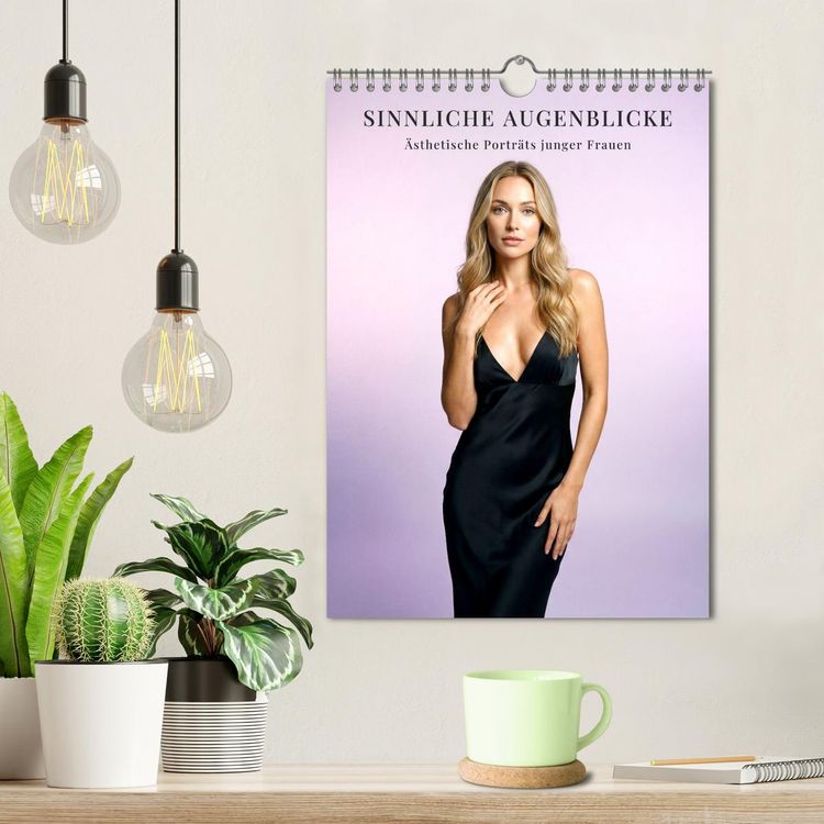 Produktbild: Sinnliche Augenblicke - &Auml;sthetische Portr&auml;ts junger Frauen (Wandkalender 2027 DIN A4 hoch), CALVENDO Monatskalender