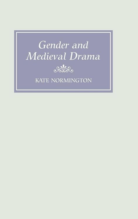 Produktbild: Gender and Medieval Drama