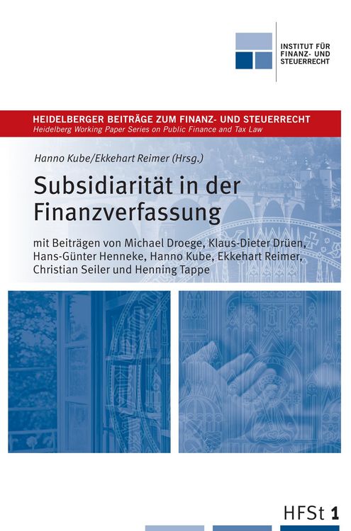 Produktbild: Subsidiarit&auml;t in der Finanzverfassung