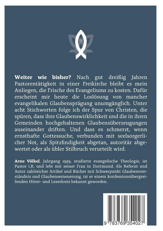 Produktbild: Weiter wie bisher?