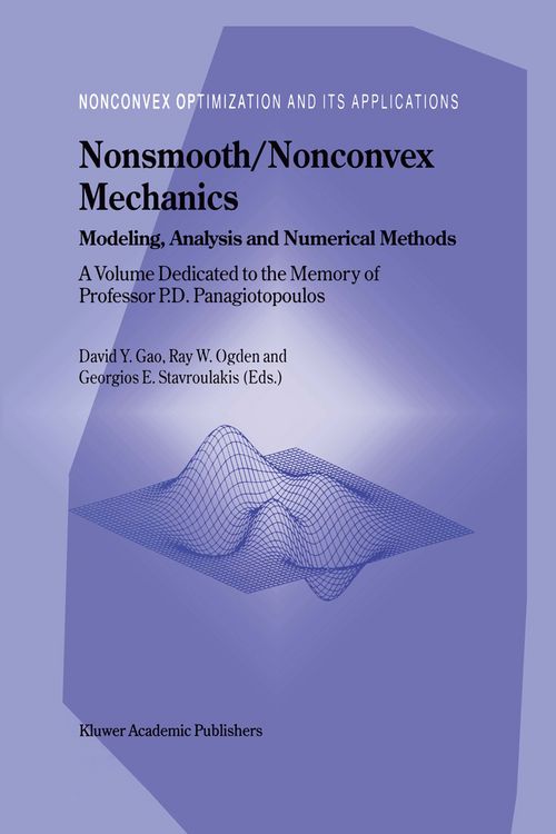 Produktbild: Nonsmooth/Nonconvex Mechanics