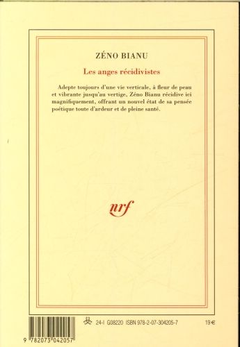 Produktbild: Les anges r&eacute;cidivistes : po&egrave;me