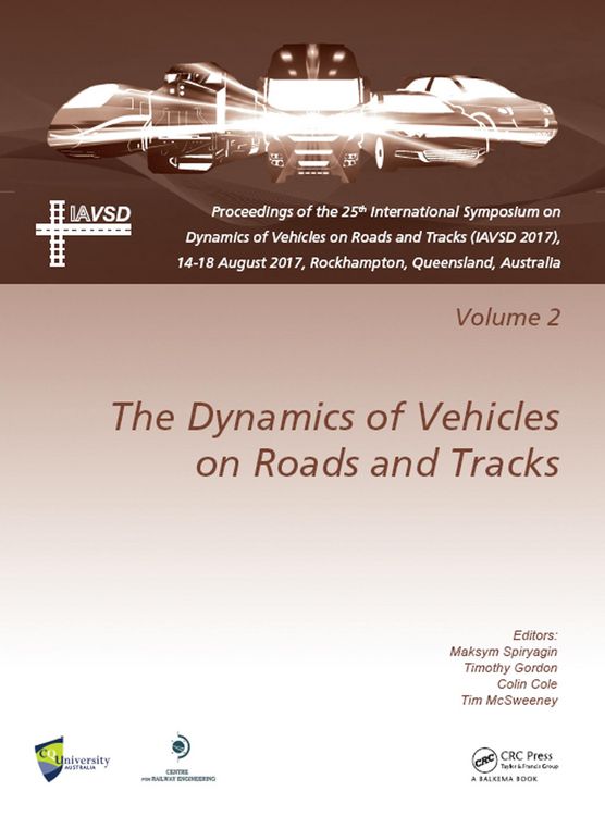 Produktbild: Dynamics of Vehicles on Roads and Tracks Vol 2