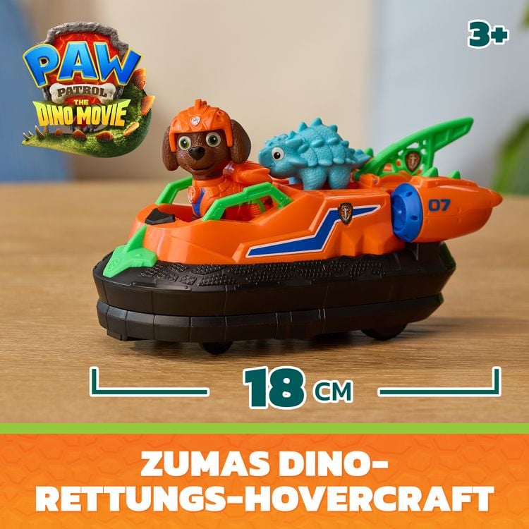 Produktbild: PAW Patrol: Der Dino Film, Zumas Dino-Rettungs-Hovercraft