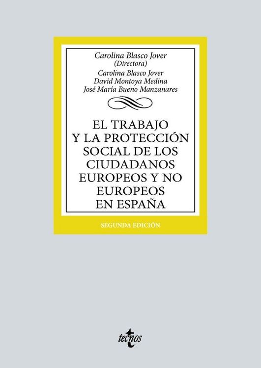 Produktbild: El trabajo y la protecci&oacute;n social de los ciudadanos europeos y no europeos en Espa&ntilde;a