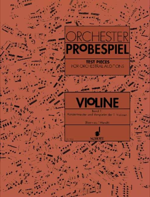Produktbild: Orchester-Probespiel Violine