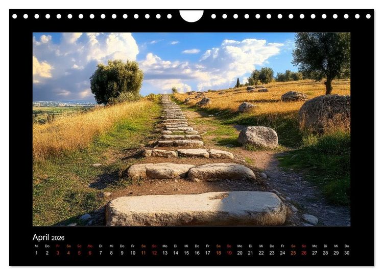 Produktbild: Geheimnisvolle Wege (Wandkalender 2026 DIN A4 quer), CALVENDO Monatskalender