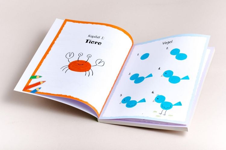 Produktbild: Meine erste Mal- und Zeichenschule. Ab 4 Jahren