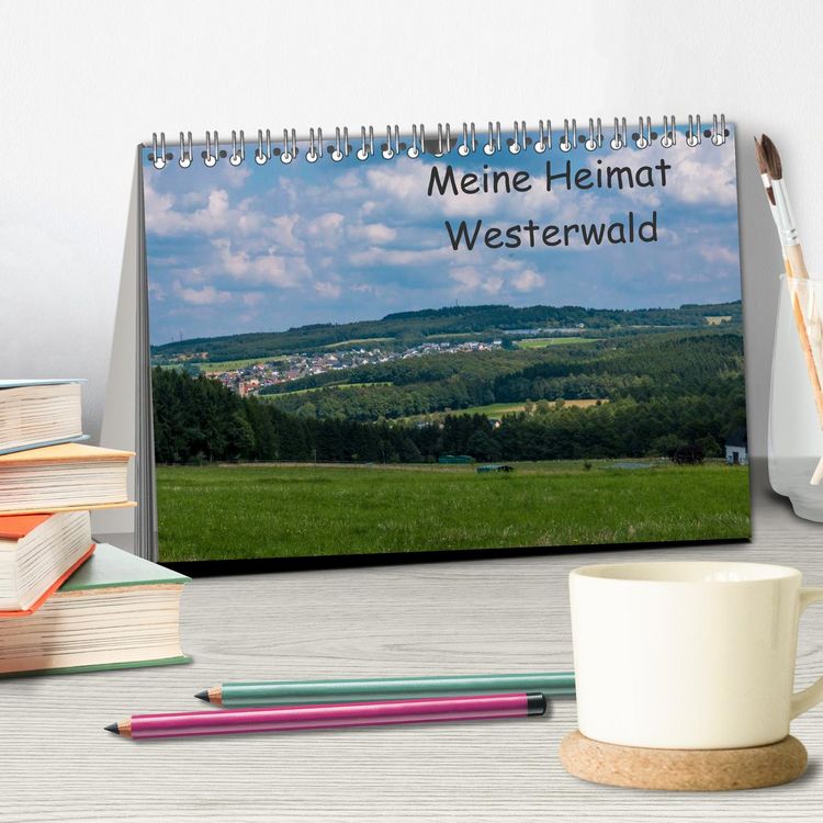 Produktbild: Meine Heimat Westerwald (Tischkalender 2026 DIN A5 quer), CALVENDO Monatskalender
