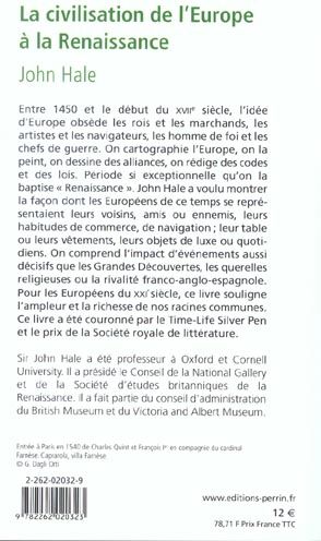 Produktbild: La civilisation de l'Europe &agrave; la Renaissance