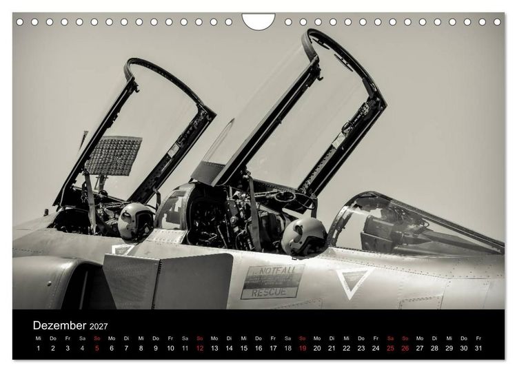 Produktbild: Phantoms bei der Luftwaffe (Wandkalender 2027 DIN A4 quer), CALVENDO Monatskalender