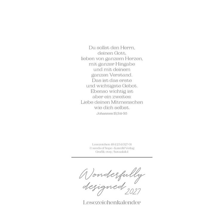 Produktbild: Wonderfully designed 2027