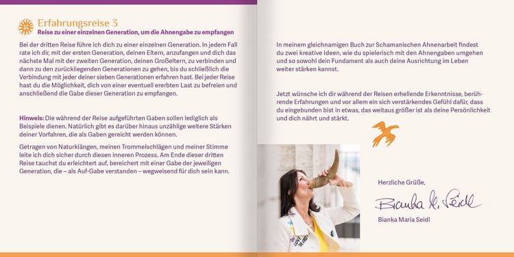 Produktbild: Schamanische Ahnenarbeit - Gef&uuml;hrte Reisen mit Trommelbegleitung. Audio-CD