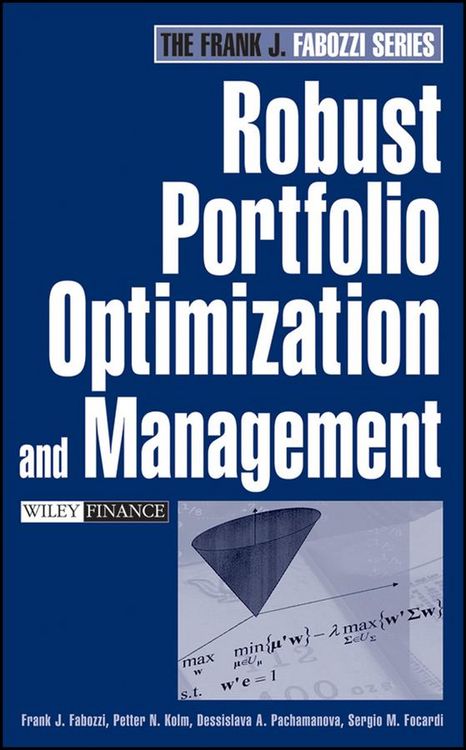 Produktbild: Robust Portfolio Optimization and Management