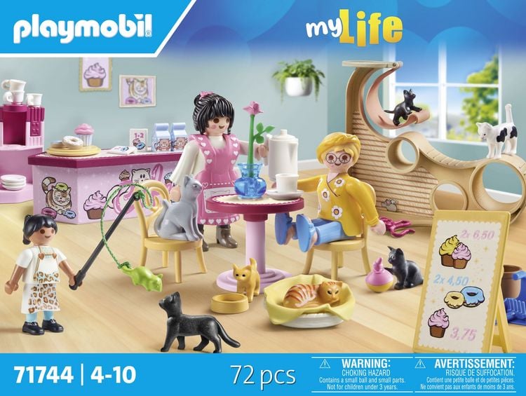 Produktbild: PLAYMOBIL 71744 Katzencafe