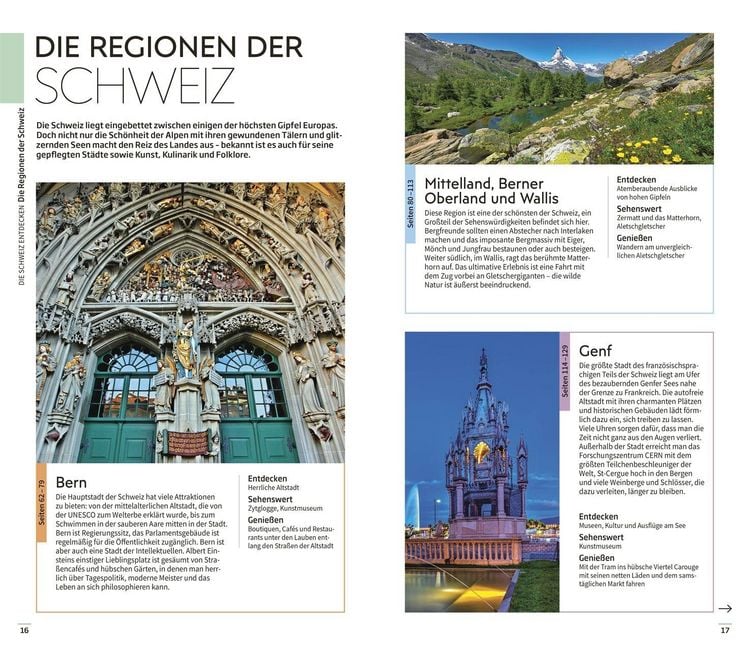 Produktbild: Vis-&agrave;-Vis Reisef&uuml;hrer Schweiz