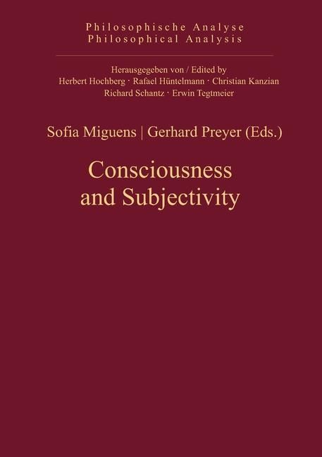 Produktbild: Consciousness and Subjectivity