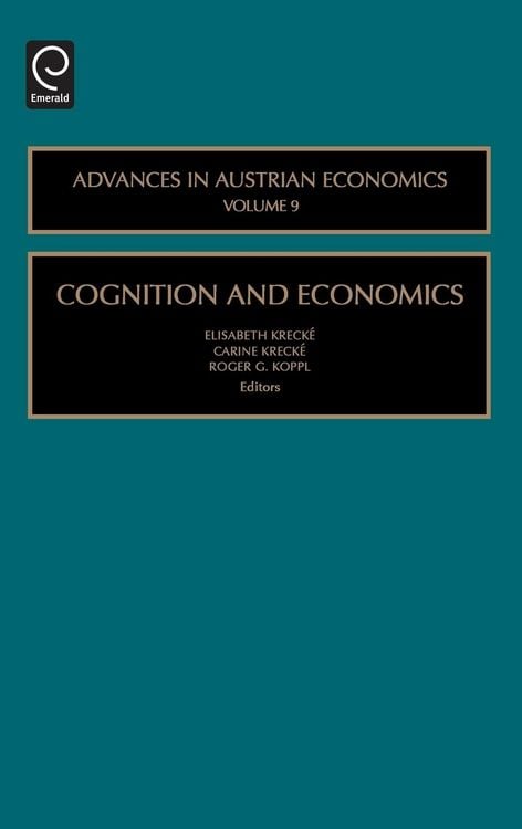 Produktbild: Cognition and Economics